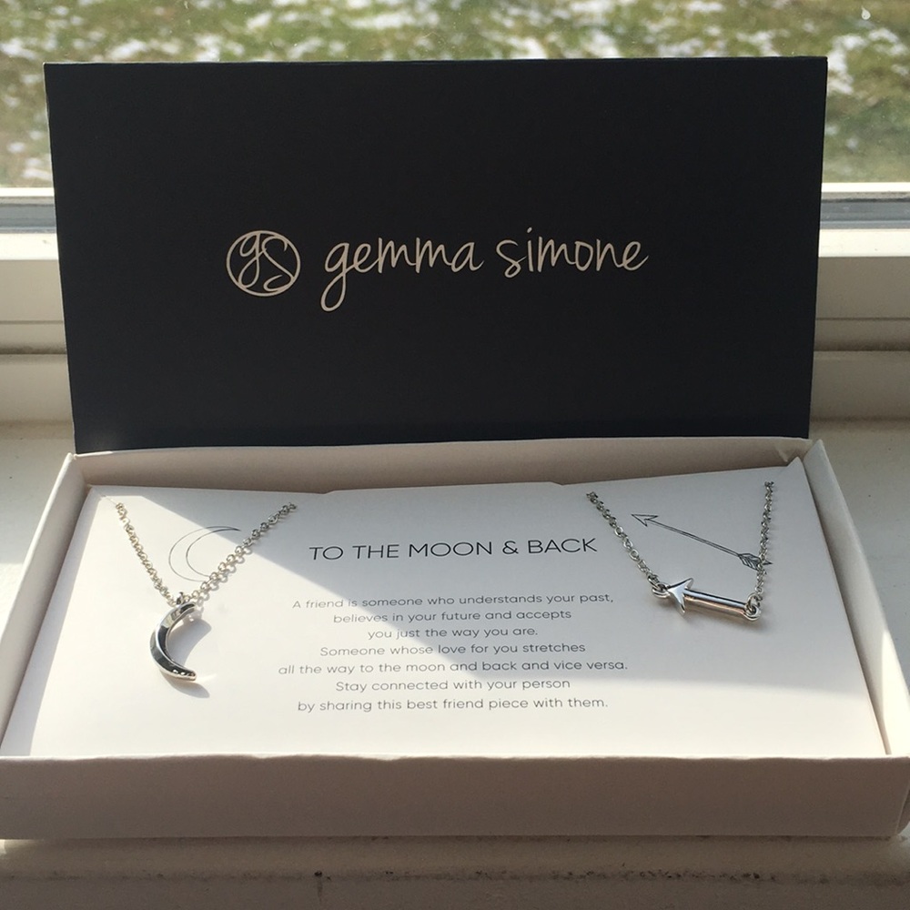 Best friend necklace set. New never worn